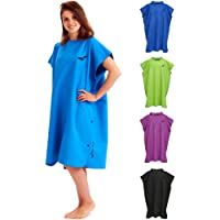 Fit-Flip Vestido de Verano para Hombres y Mujeres- Compacto y súper Ligero- Poncho de Surf- Albornoz de Nadar- Toalla…